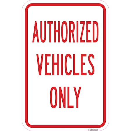 Signmission Safety Sign, 12 in Height, Aluminum, 25294 A-1218-25294